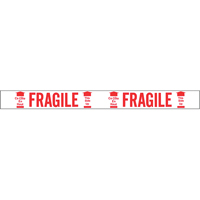 Bilingual Printed Tape – Fragile This Side Up , Red on White Ontario Packaging