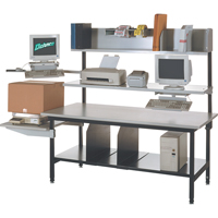 Packaging Workbench, 83" W x 33" D x 36" H, Laminate Ontario Packaging