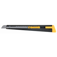 Standard-Duty Knife ATK600, 9 mm, Carbon Steel, Plastic Handle PE345 | Ontario Packaging