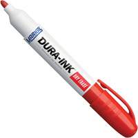 Marqueurs &agrave; essuyage &agrave; sec Dura-Ink, Rouge, Pointe Ronde Ontario Packaging