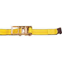 Ratchet Straps, Flat Hook, 4" W x 30' L, 5400 lbs. (2450 kg) Working Load Limit Ontario Packaging