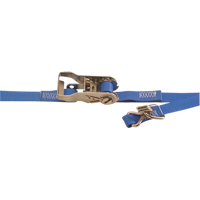 Heavy-Duty Utility Straps, Ratchet, 1" W x 16' L, 835 lbs. (380 kg) WLL Ontario Packaging