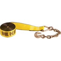 Winch Straps, Chain Anchor, 3" W x 30' L, 5400 lbs. (2450 kg) Working Load Limit PE983 | Ontario Packaging
