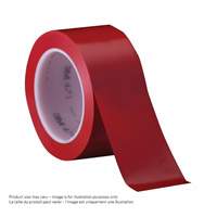 471 Vinyl Tape, 38 mm (1-1/2") W x 32.9 m (108') L, 5.3 mils, Red Ontario Packaging