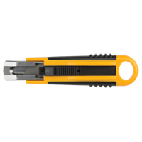 Self-Retracting Knife ATK1000, 18 mm, Carbon Steel, Plastic Handle Ontario Packaging