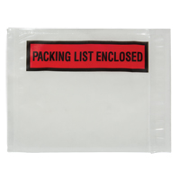 Packing List Envelope, 4-1/2" L x 5-1/2" W, Backloading Style Ontario Packaging