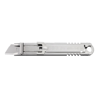 Self-Retracting Safety Knife, 14.5 mm, Stainless Steel, Stainless Steel Handle Ontario Packaging