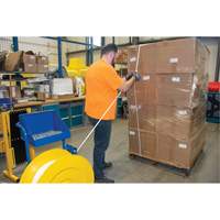 Strapping, Polypropylene, 1/2" W x 9900' L, White, Machine Grade PF984 | Ontario Packaging