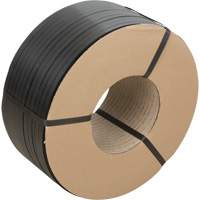 Strapping, Polypropylene, 5/8" W x 6000' L, Black, Manual Grade PF988 | Ontario Packaging