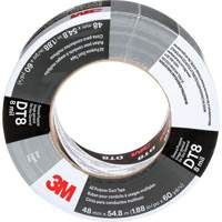 DT8 All-Purpose Duct Tape, 8 mils, Black, 48 mm (2") x 55 m (180') PG118 | Ontario Packaging