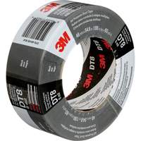 DT8 All-Purpose Duct Tape, 8 mils, Black, 48 mm (2") x 55 m (180') Ontario Packaging