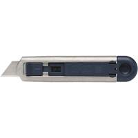 Profi 25 Semi-Automatic Retractable Blade, 19 mm, Stainless Steel, Metal/Metal Detectable Plastic Handle PG232 | Ontario Packaging
