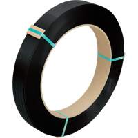 Strapping, Polyester, 1/2" W x 2756' L, Black, Manual Grade PG555 | Ontario Packaging