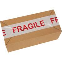 Ruban d'emballage Fragile, Adh&eacute;sif Thermofusible, 2 mils, 48 mm (2") x 100 m (328') Ontario Packaging