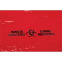 Waste Bags, Bio-Hazard, 38" L x 30" W, 2 mils Ontario Packaging
