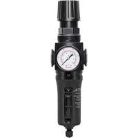 Manual Drain Filter/Regulator with Metal Bowl Modulair 300, 1/4" NPT, 250 PSI, 5.1 fl. oz. Capacity Ontario Packaging