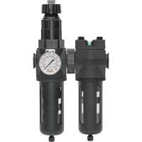 Filter/Regulator & Coalescing Filter Modulair 400 with Standard Bowl & Manual Drain, 3/4" NPTF, 150 PSI, 9.13 fl. oz. Capacity Ontario Packaging