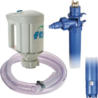 Trousse de pompe pour baril PFM-40 avec moteur M3V, Polypropyl&egrave;ne/PVDF/Acier inoxydable Ontario Packaging