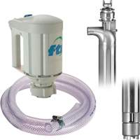 Trousse de pompe pour baril PFS-40 avec moteur M3V, Acier inoxydable Ontario Packaging