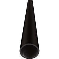 1/2" SCHEDULE 40 BLACK PIPE (PER LINEAR FOOT), Schedule 40 Steel, 0.5" Dia. RA107 | Ontario Packaging