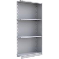 Interlok Shelving Unit, Steel, Boltless, 800 lbs. Capacity, 36" W x 76" H x 24" D Ontario Packaging