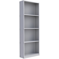 Interlok Shelving Unit, Steel, Boltless, 800 lbs. Capacity, 36" W x 100" H x 24" D Ontario Packaging