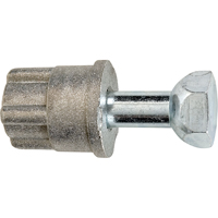 Pieds de nivellement pour &eacute;tag&egrave;re en treillis chromat&eacute; Ontario Packaging