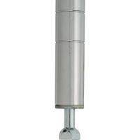 Pieds de nivellement pour &eacute;tag&egrave;re en treillis chromat&eacute; Ontario Packaging