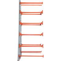Add-On Reel Rack Section, 4 Rod, 48" W x 36" D x 123" H RN649 | Ontario Packaging