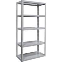 Heavy-Duty Shelving, Steel, Bolted, 3000 lbs. Capacity, 36" W x 72" H x 24" D Ontario Packaging