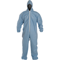 ProShield&reg; 6 SFR Coveralls, Large, Blue, FR Treated Fabric Ontario Packaging