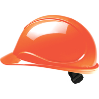 Casque de sécurité, Suspension Rochet, Orange haute visibilité SAI603 | Ontario Packaging