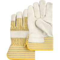 Standard-Duty Dry-Palm Fitters Gloves, X-Large, Grain Cowhide Palm, Cotton Inner Lining Ontario Packaging