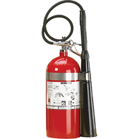 Aluminum Cylinder Carbon Dioxide (CO2) Fire Extinguishers, BC, 10 lbs. Capacity SAJ099 | Ontario Packaging