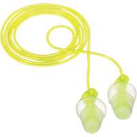 E-A-R Tri-Flange Reusable Earplugs, Corded, Bulk - Polybag, 26 dB NRR, One-Size Ontario Packaging