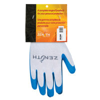Gants enduits tricot&eacute; sans couture en caoutchouc naturel, 9, R&ecirc;vetement Latex de caoutchouc, Calibre 10, Enveloppe en Polyester/Coton Ontario Packaging