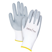 Gants l&eacute;gers enduits et respirants, 11/2T-Grand, R&ecirc;vetement Mousse de nitrile, Calibre 13, Enveloppe en Polyester Ontario Packaging