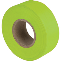 Rubans pour signalisation, 1,1875" la x 150' lo, Lime fluorescent Ontario Packaging