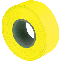 Rubans pour signalisation, 1,2" la x 150' lo, Jaune fluorescent Ontario Packaging