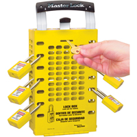 Latch Tight™ Lock Boxes, Yellow SAO628 | Ontario Packaging