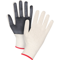 Gants en tricot &agrave; paume enduite, Poly/coton, Un c&ocirc;t&eacute;, Calibre 7, Petit Ontario Packaging