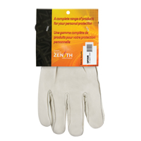 Standard-Duty Winter-Lined Driver's Gloves, 2X-Large, Grain Cowhide Palm, Fleece Inner Lining Ontario Packaging