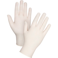 Premium Sensitive Skin Examination Gloves, Medium, Latex, 4-mil, Powdered, Natural Ontario Packaging