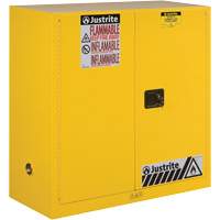 Sure-Grip&reg; Ex Flammable Storage Cabinets, 30 gal., 2 Door, 43" W x 44" H x 18" D Ontario Packaging