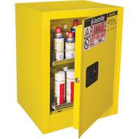 Armoire de s&eacute;curit&eacute; d'&eacute;tabli pour produits inflammables EX Sure-Grip, 24 gal., 1 Porte(s), 21" La x 27" h x 18" p Ontario Packaging