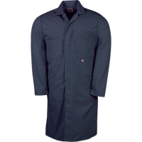 Lab Coats, Poly-Cotton, 40, Navy Blue Ontario Packaging