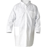 KleenGuard A20 Lab Coats, SMS, White, Medium Ontario Packaging