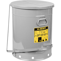 Contenants pour d&eacute;chets huileux, Homologu&eacute; FM/List&eacute; UL, 21 gal. US, Argent Ontario Packaging