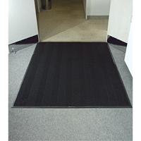 Tapis Waterhog Eco Elite, Essuie-pieds/grattoir, 4' x 6' x 3/8", Fum&eacute;e noire Ontario Packaging