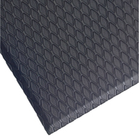 Cushion Max Mats, Diamond, 2' x 3' x 5/8", Charcoal, Nitrile/PVC Ontario Packaging